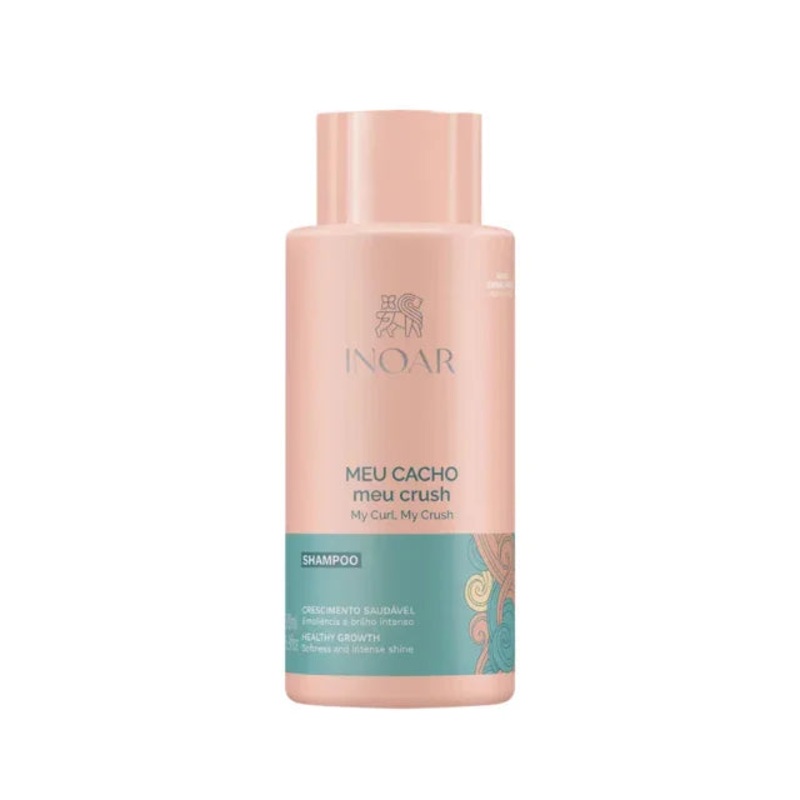 INOAR Meu Cacho Meu Crush Shampoo – 16.9 fl.oz (500ml)