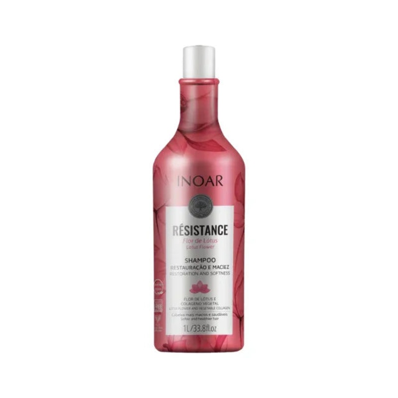 Inoar Rsistance Flor de Ltus Shampoo 1L (33.8 fl oz)