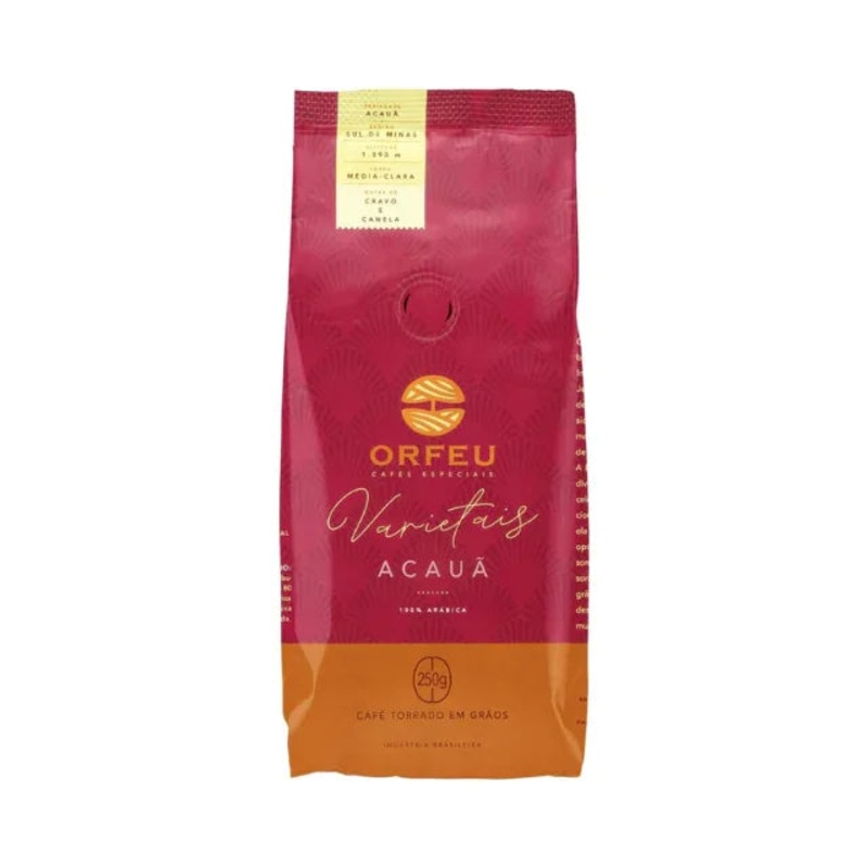 Orfeu Acau Coffee Beans, Sul de Minas, 100% Arabica 250g / 8.8oz – Varietal Line