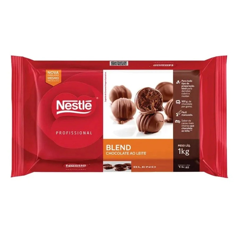 Personal Shopper | Buy from Brazil – Barra Chocolate Blend 1kg Nestl  – 4 units (DDP)
