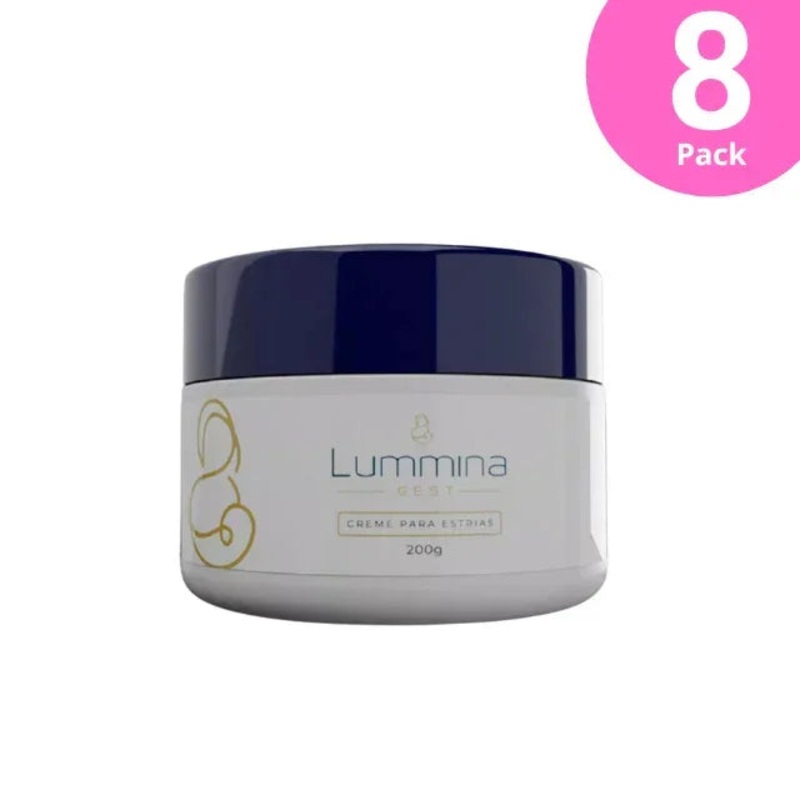 8-Pack Lummina Gest Skin Nourishing Cream – 200g (7.05 oz) Each