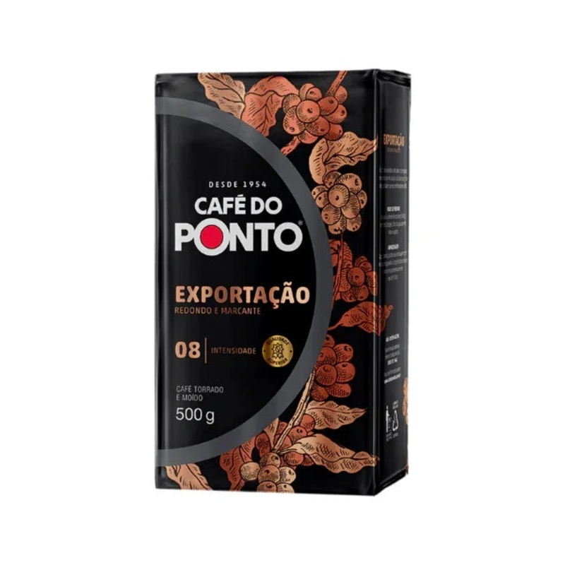 Caf do Ponto Export Ground Coffee  500g (17.6 oz) Vacuum Sealed