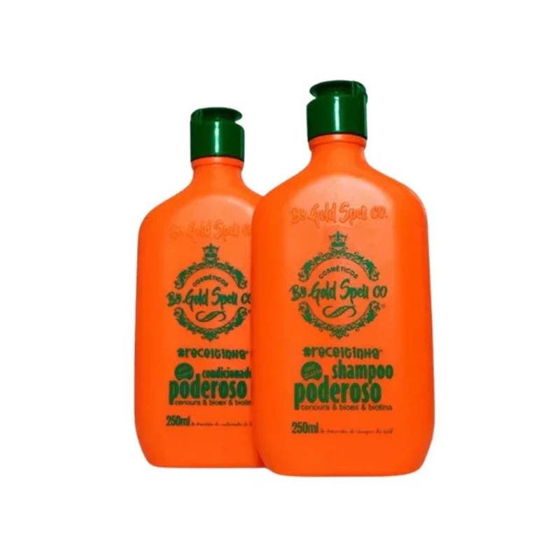 Gold Spell CO. Powerful Shampoo & Conditioner Set – 8.45 oz Each (250ml)
