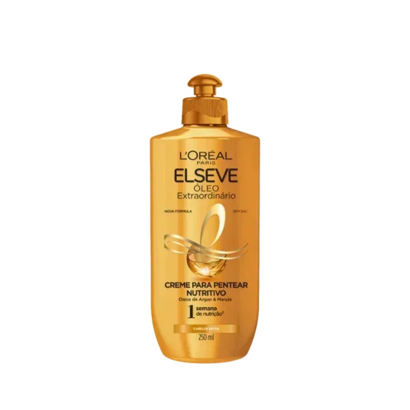 L’Oral Paris Elseve Extraordinary Oil Leave-In Conditioning Cream, 8.45 oz (250ml)