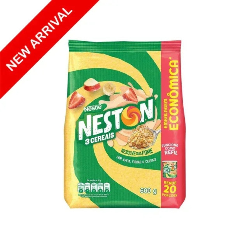 Neston 3 Cereals Powder  600g (21.16 oz) Refill Economical Package – Nestl