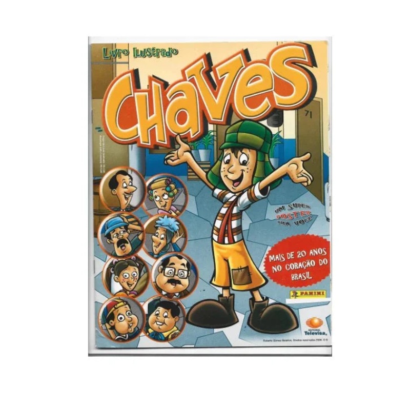 Personal Shopper | Buy from Brazil – Album Figurinha – Chaves – Completo Para Colar Ano2006 – 1 item – DDP