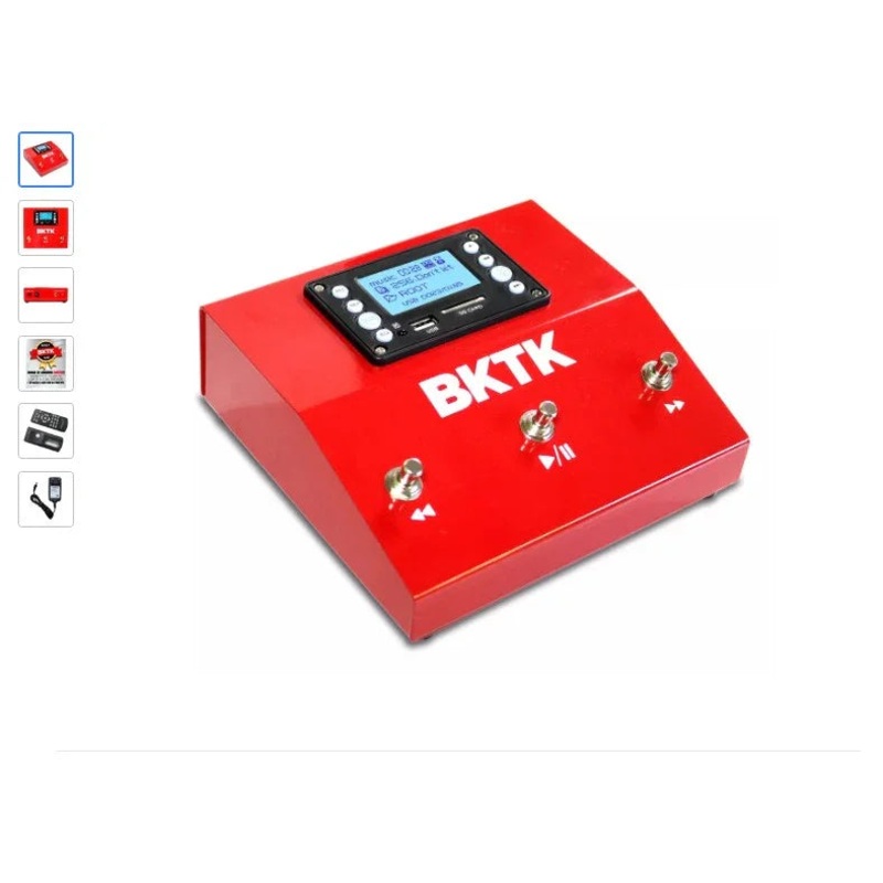 Personal Shopper | Buy from Brazil -Bktk Mp3 Backing Track Pedal-1 unit (DDP)
