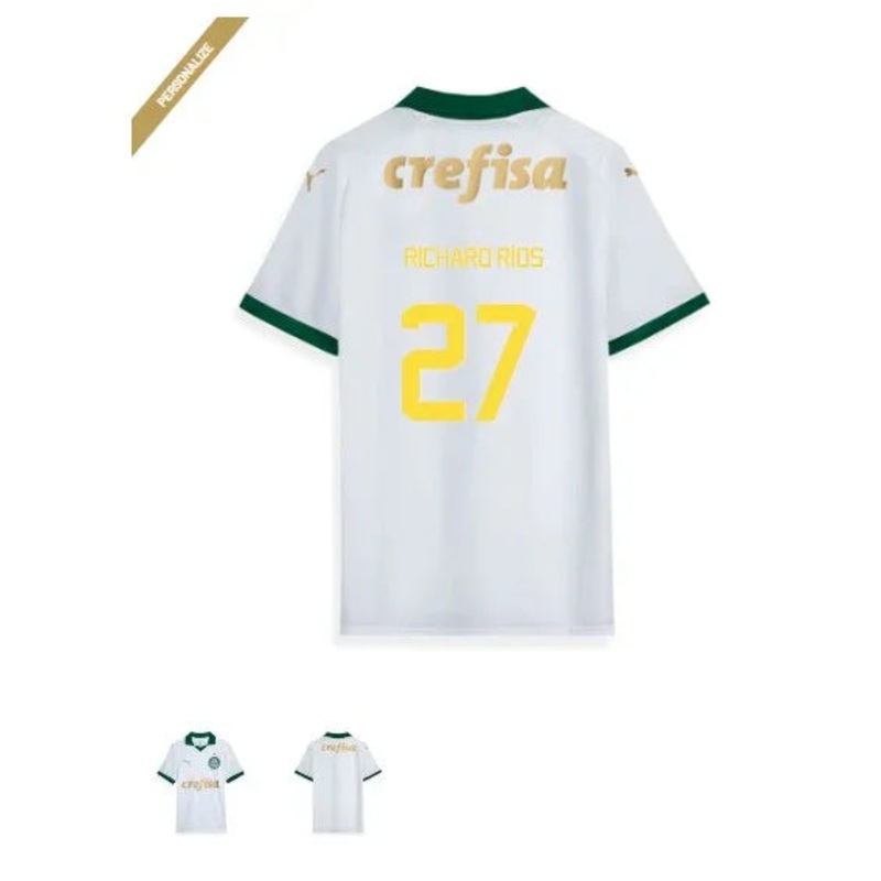 Personal Shopper | Buy from Brazil – Camisa Palmeiras Puma II 24/25 Torcedor -G_BRANCO – 1 item –  DDP