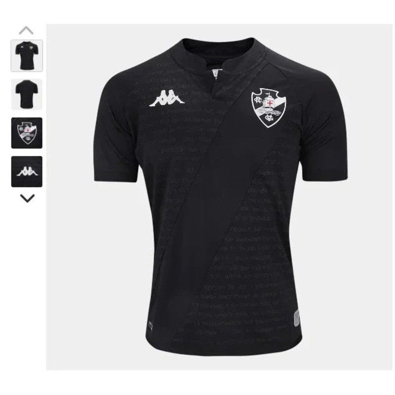 Personal Shopper | Buy from Brazil – Camisa Vasco III 24/25 s/n Kombat Jogador Kappa – 1 units (DDP)