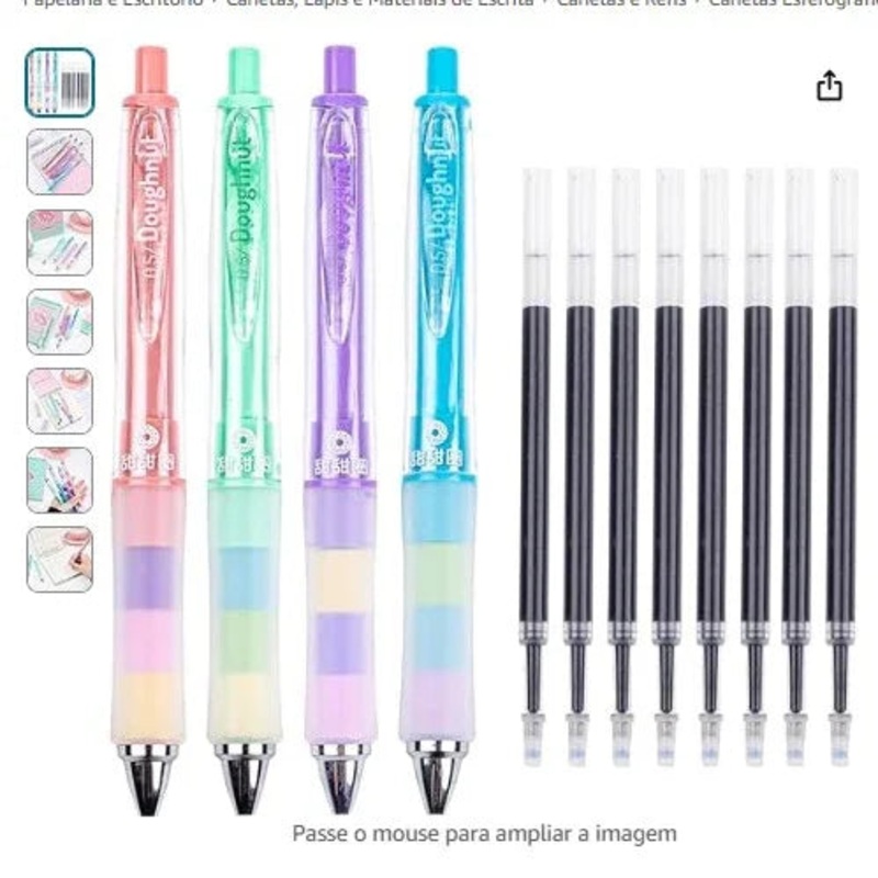 Personal Shopper | Buy from Brazil -COLNK Lindas canetas de gel 0,5 – 4 items  – DDP