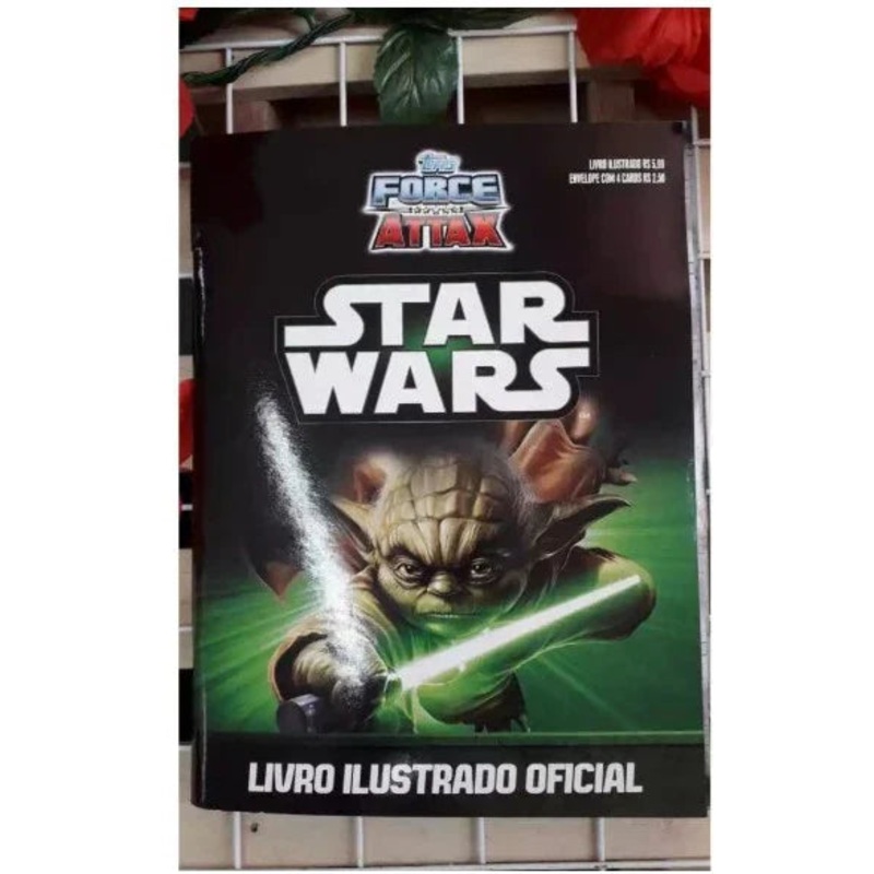 Personal Shopper | Buy from Brazil -Star Wars – lbum De Figurinhas Force Attax / Topps – Completos- 1 unit (DDP)