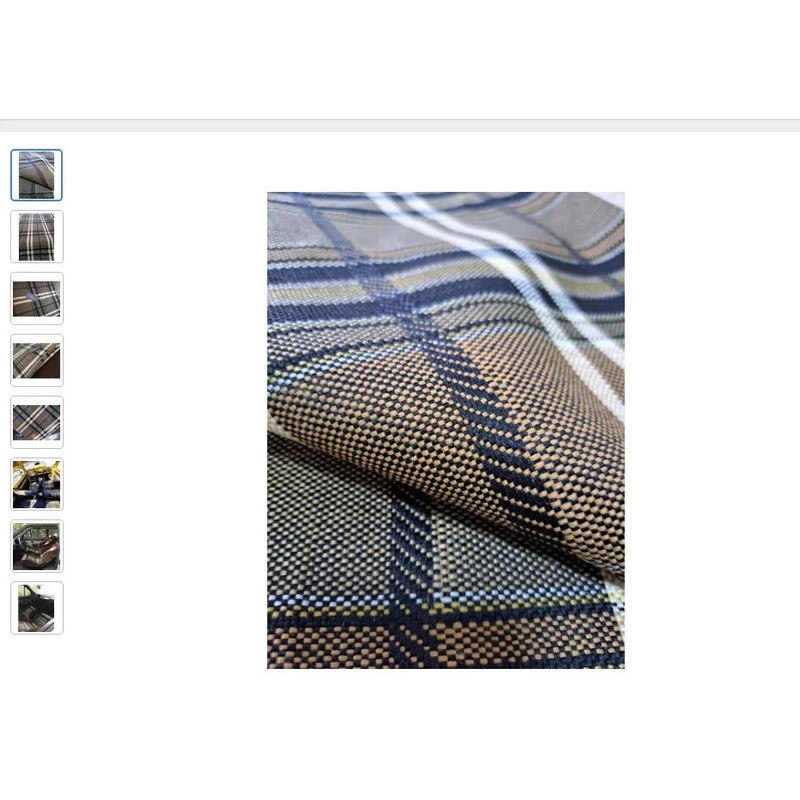 Personal Shopper | Buy from Brazil -Tecido Xadrez Monocromatico Para Banco Recaro -3 item DDP