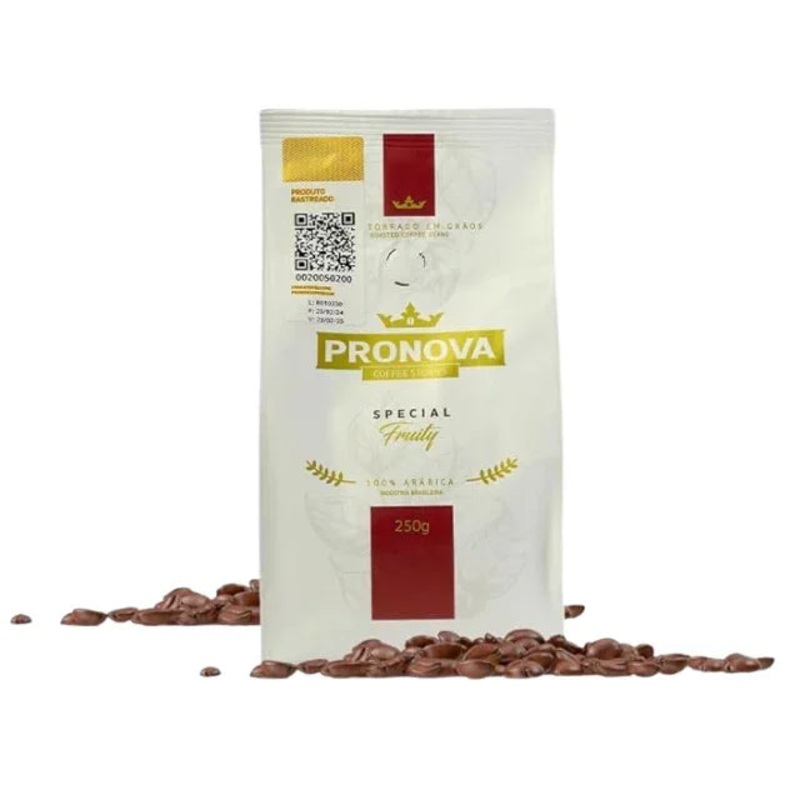 Pronova Coffee Stories Special Fruity – Specialty Arabica Coffee Beans, 8.8 oz (250g)