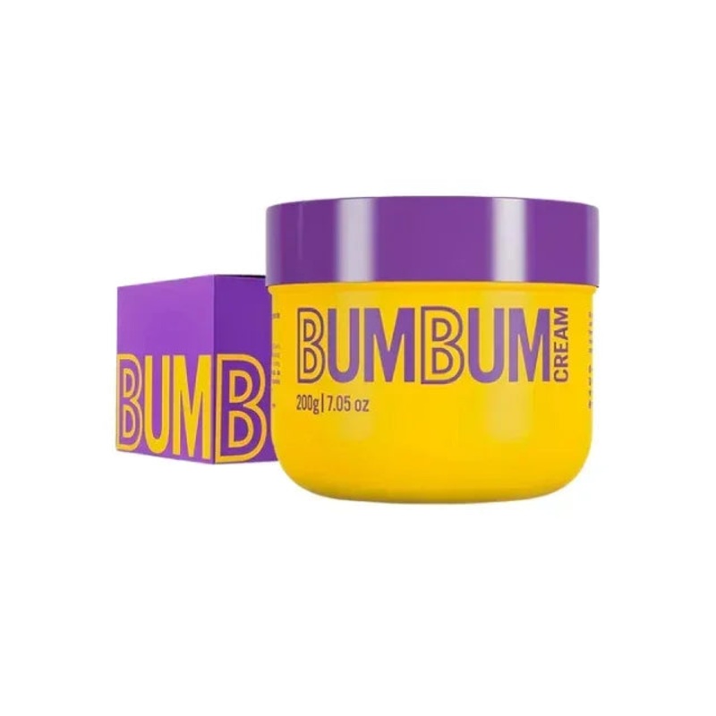 Bumbum Cream  Skin-Firming Body Cream with Coffee Oil, Pepper & Arnica | Hydrates, Softens & Supports Circulation (200g / 7.05oz)