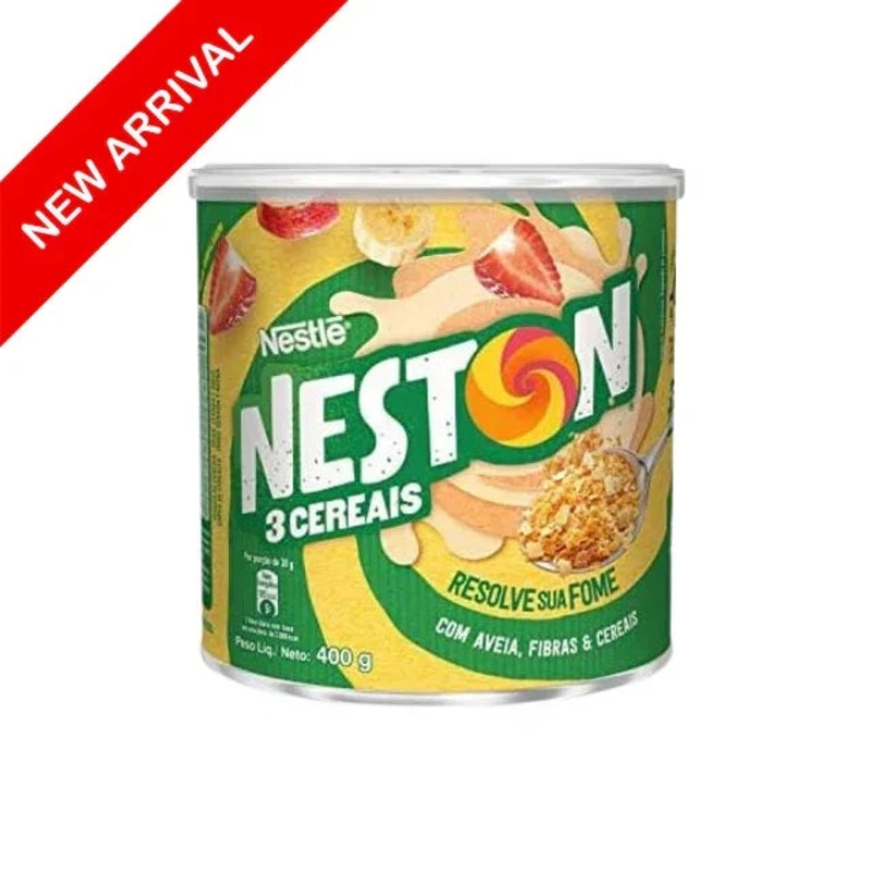 Neston 3 Cereais  360g (12.7 oz) | High-Fiber Cereal Mix with Oats, Barley & Wheat – Nestl