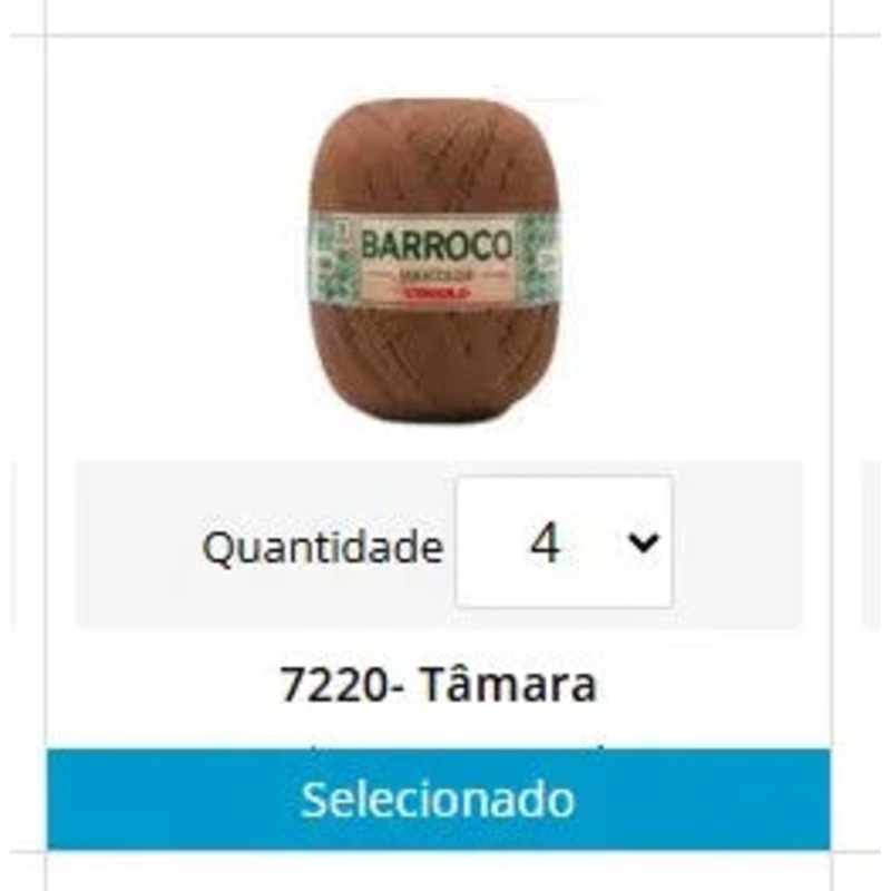Personal Shopper | Buy from Brazil -Barbante Barroco MaxColor n 4 200g – 8 units  (DDP)