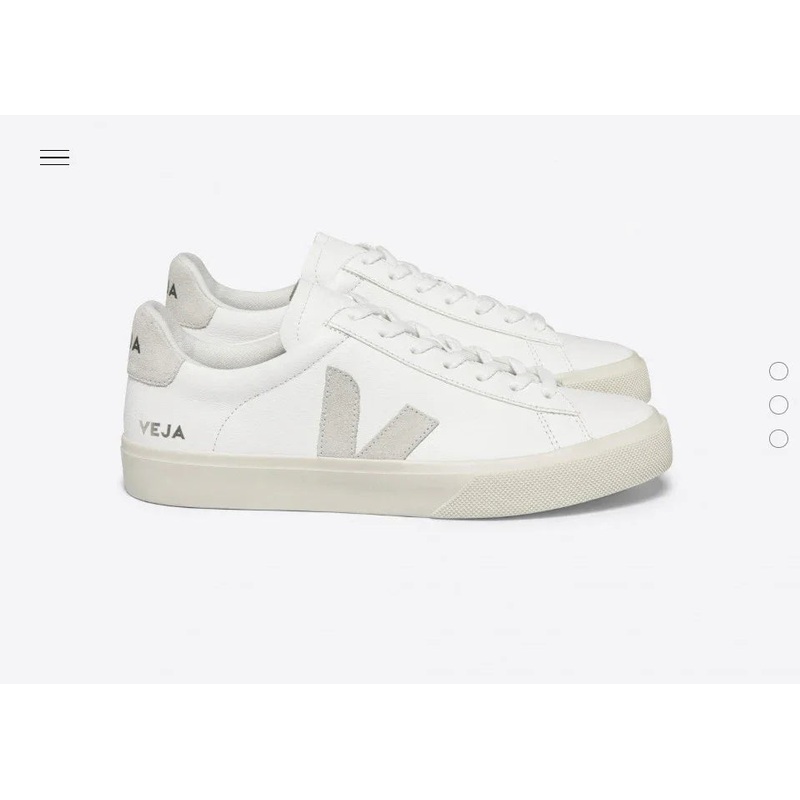 Personal Shopper | Buy from Brazil – CAMPO LEATHER WHITE NATURAL SUEDE  – 1 pair (DDP)