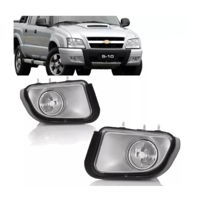 Personal Shopper | Buy from Brazil – Par Farol De Milha Chevrolet S10 2001 2002 2003 2004 A 2010- 1 pair (DDP)