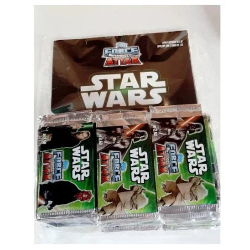 Personal Shopper | Buy from Brazil -Star Wars – Livro Ilustrado + 60 Boosters Game Card Colecion- 1 unit (DDP)
