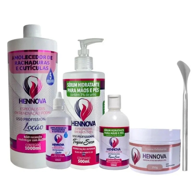 Personal Shopper | Buy from Brazil – Kit Completo Para Plstica Nos Ps Emoliente Hennova Liquido- 1 kit (DDP)