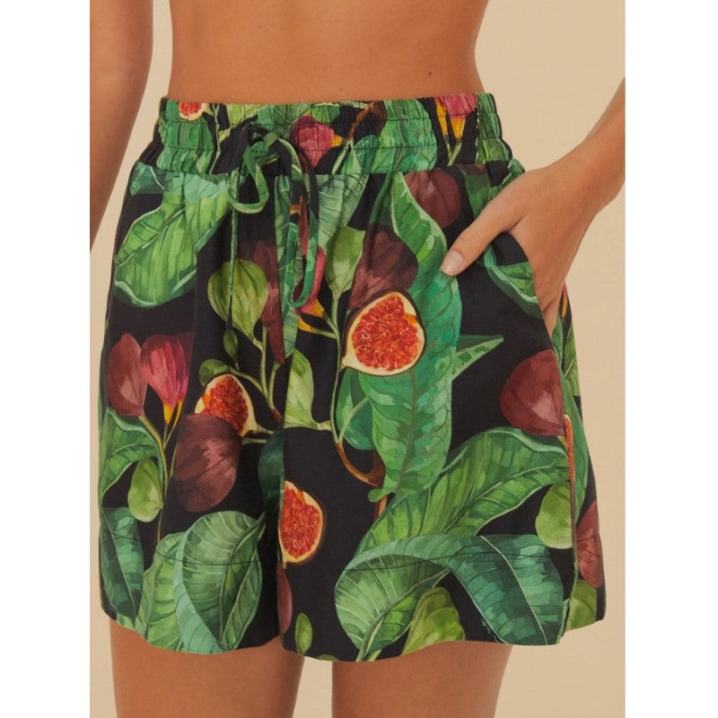 Personal Shopper | Buy from Brazil  – Short Estampado Folhagem Figo Farm Rio – 1 item (DDP)