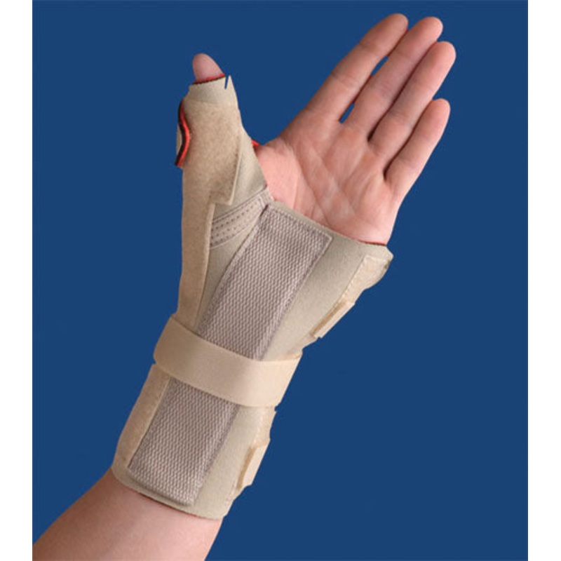 Carpal Tunnel Brace w/Thumb Spica  Right  Beige  Medium
