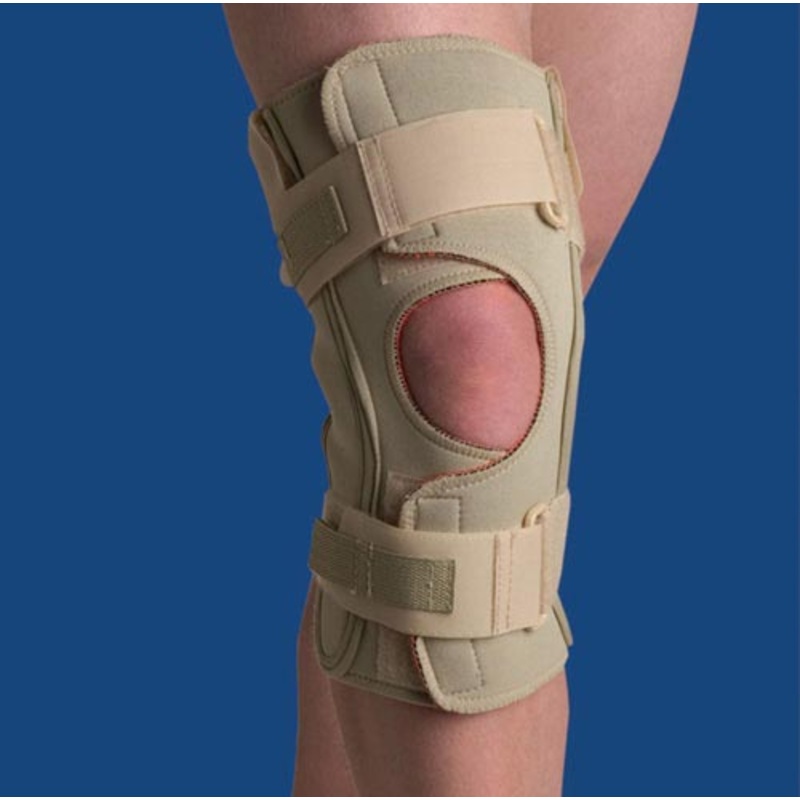Hinged Knee Wrap Dual Pivot Beige XXXLarge 48 3/4  – 53