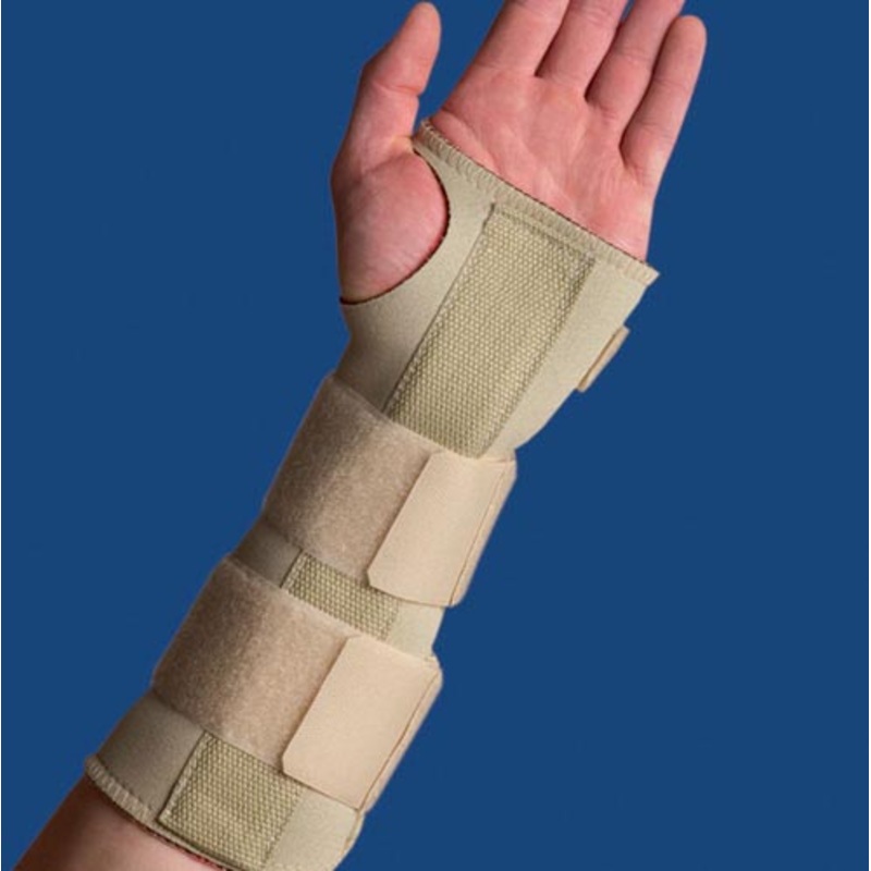 Wrist Forearm Splint  Medium Left  6 1/2  – 7 1/2   Beige