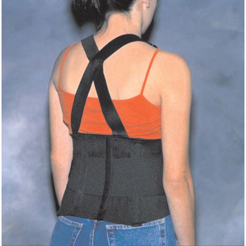 Back Support Industrial W/ Suspenders X-Lrg 45-49