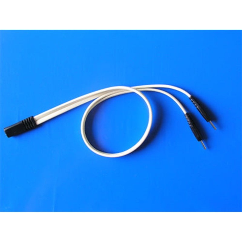 Bifurcated Lead Wire 18  Pin / Pin Black