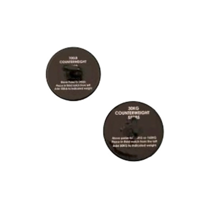 Counterweight for 5087 Scale (1-Lb &1-Kg) (Set of 2)