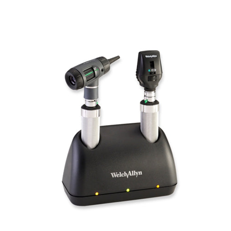 WA Universal Charger w/2 Nicad Handles Coax Opth  MV Otoscope