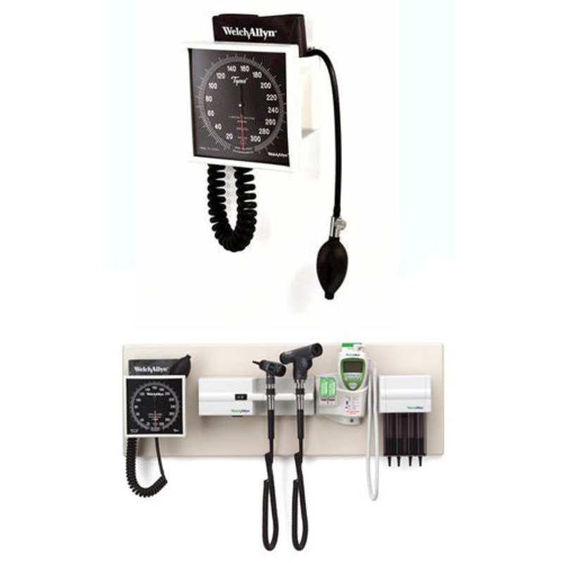 Wall Aneroid w/Reusable Adult Cuff