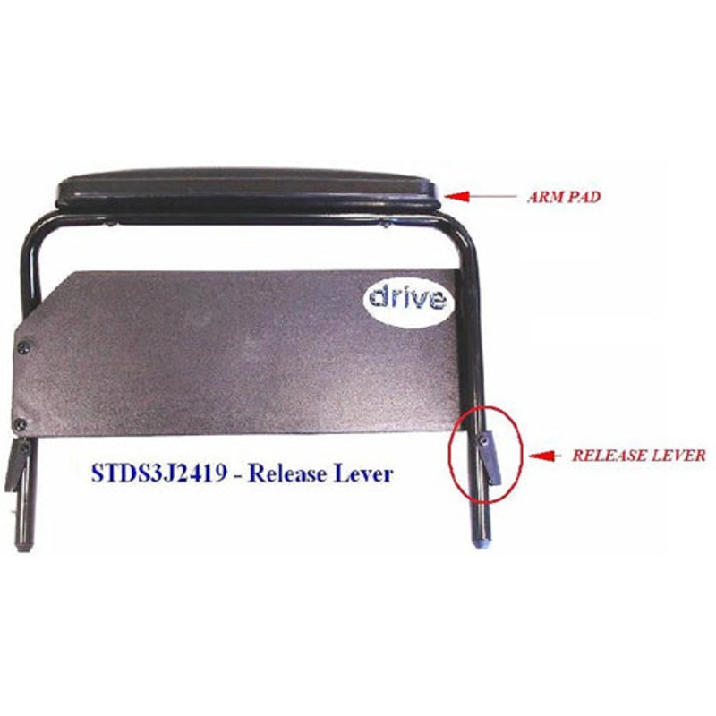Full Arm only  Left side for Cruiser III Wheelchairs