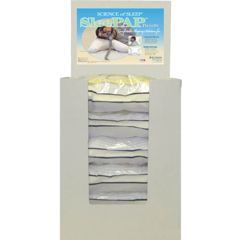 SleePAP CPAP Pillow In Display (Includes 6 Pillows)
