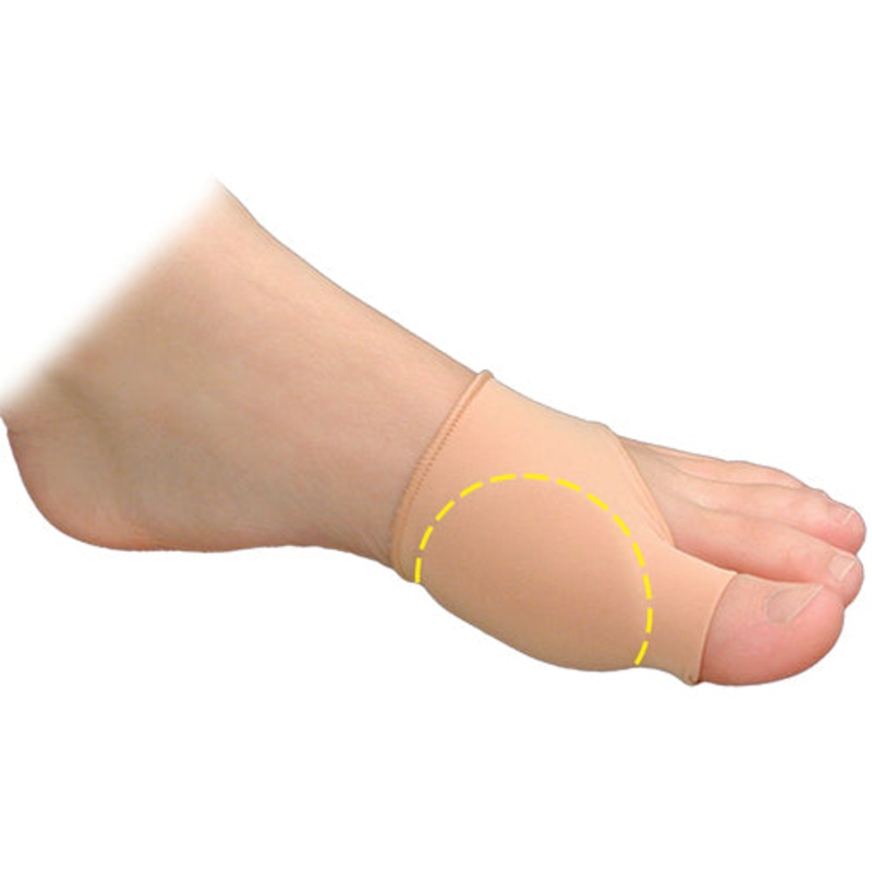 Comfort Gel Skin Bunion Relief Thin Dress Small/Medium 1pk