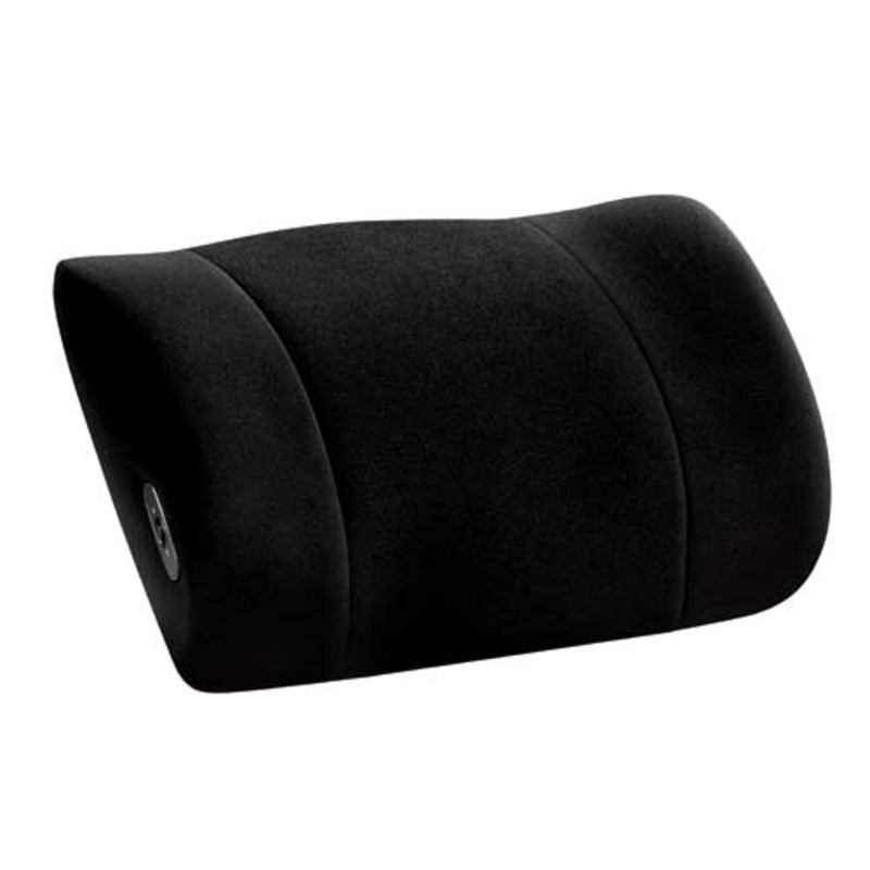 Lumbar Support with Massage Obusforme  Black(Side to Side)