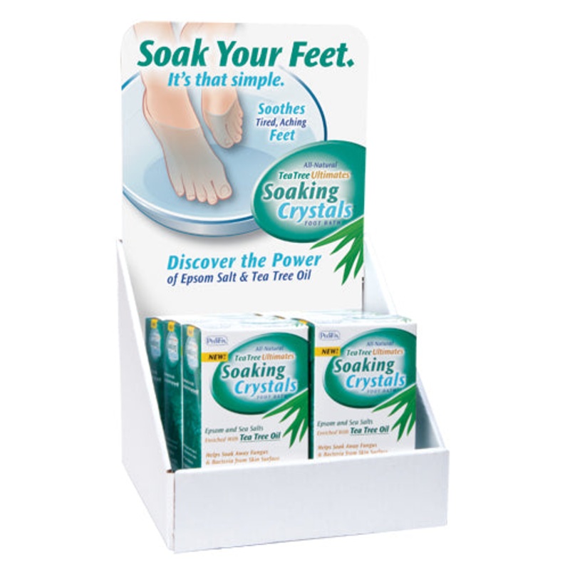 Tea Tree Ultimates Soothing Crystals Display