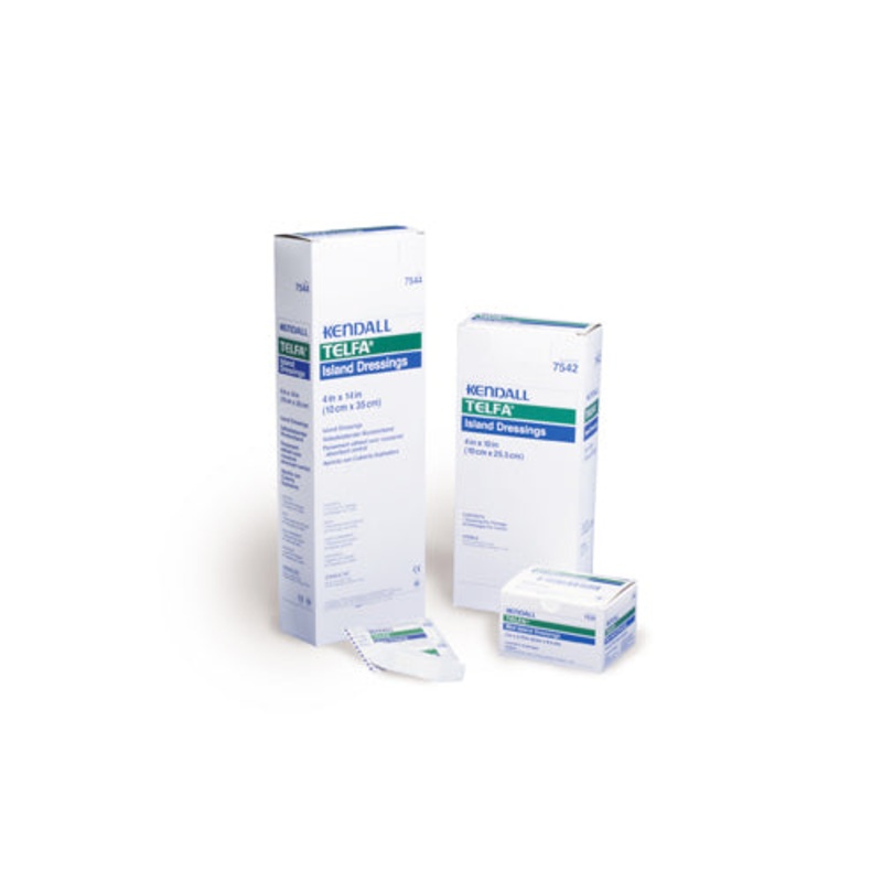 Telfa Adhesive Dressing 4 x10  100/Case(4×25) Non-Adherent