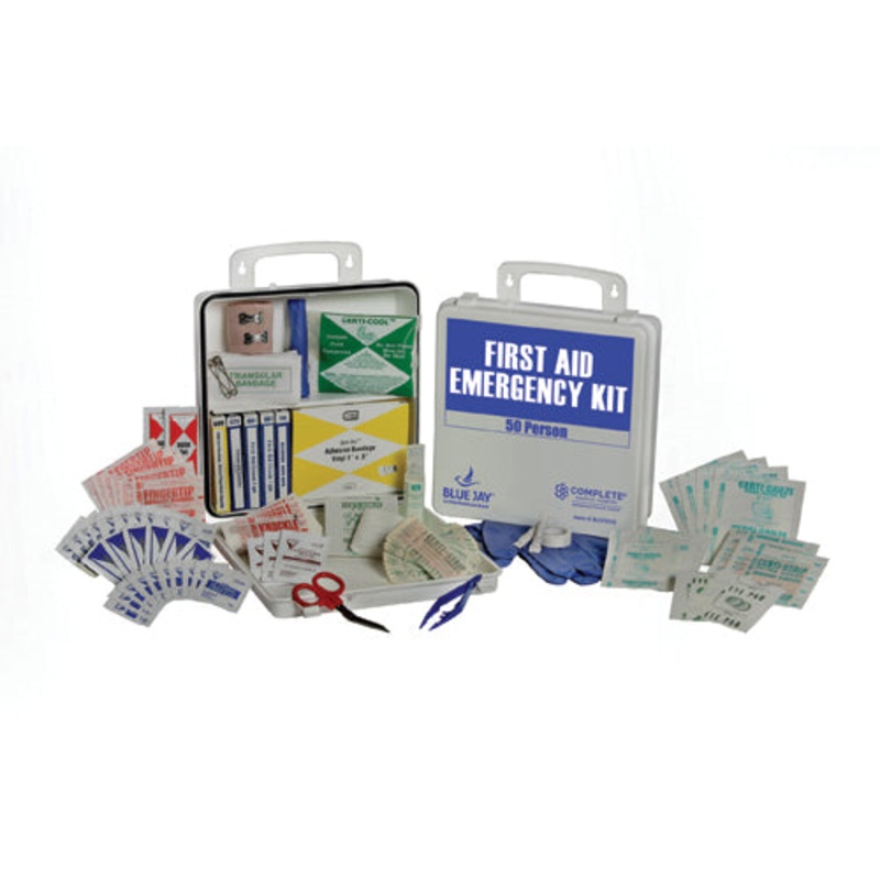First Aid Kit  50 Person in a Poly Case