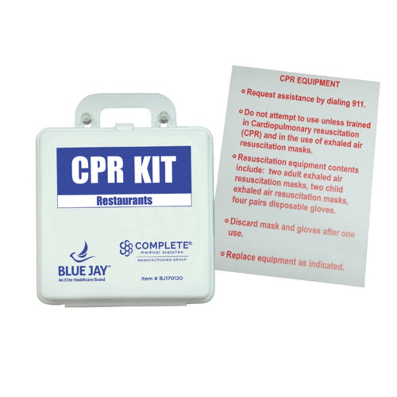 First Aid Kit – CPR Restaurant w/Poster