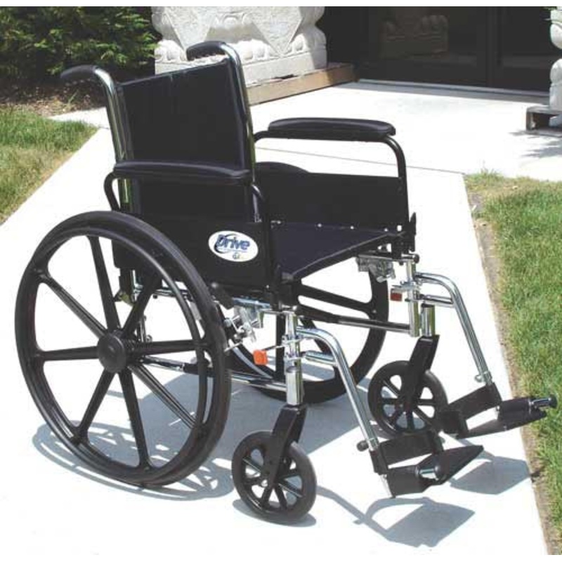 K3 Wheelchair Ltwt 16  w/ADDA & ELR’s  Cruiser III