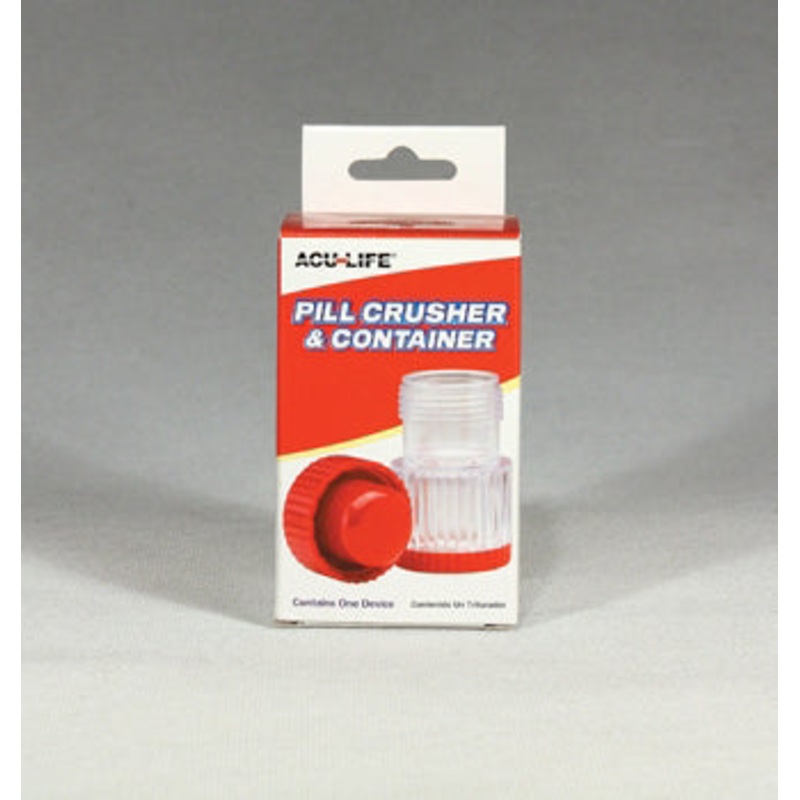 Pill Crusher and Container