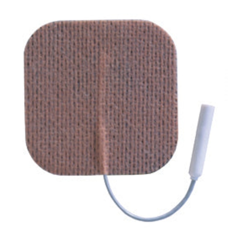Electrodes First Choice(3165F) 2  Square  Foam  Pigtail Pk/4