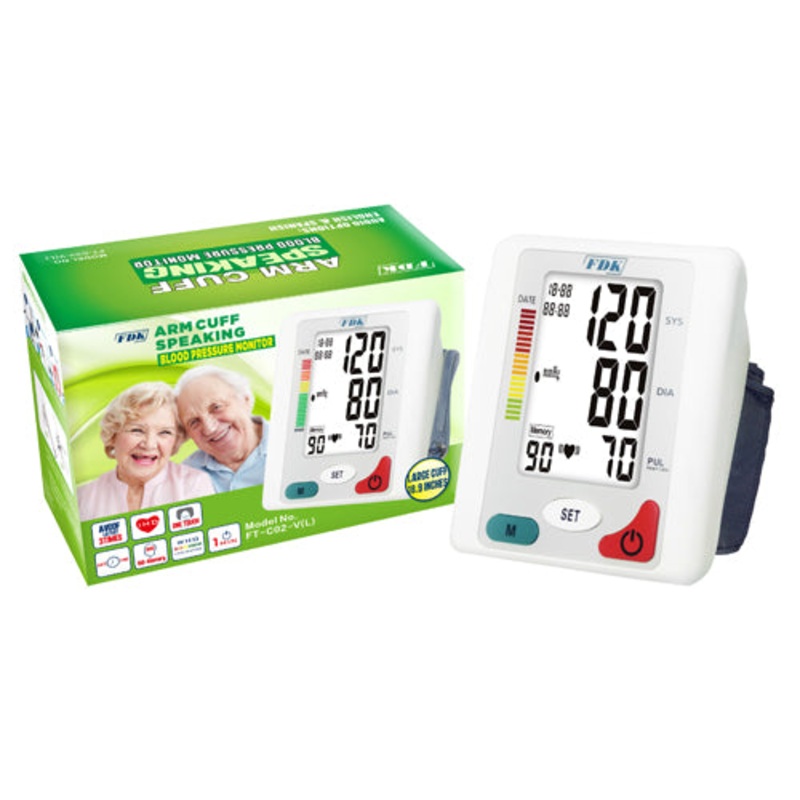 Fully Automatic Blood Pressure Talking  w/IHD  w/18.9  Cuff
