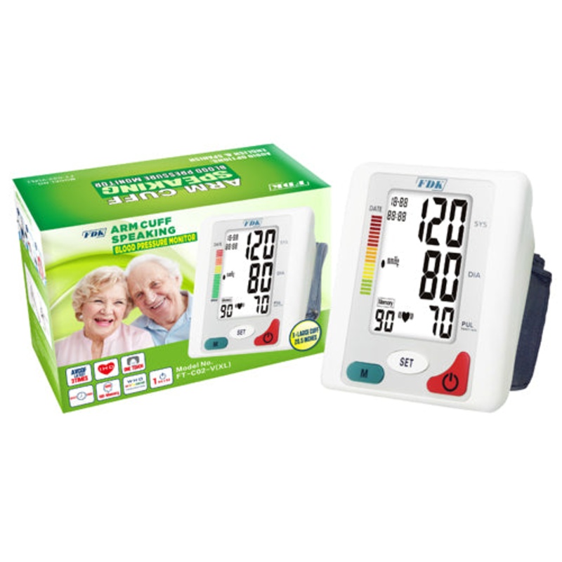 Fully Automatic Blood Pressure Talking  w/IHD  w/20.5  Cuff