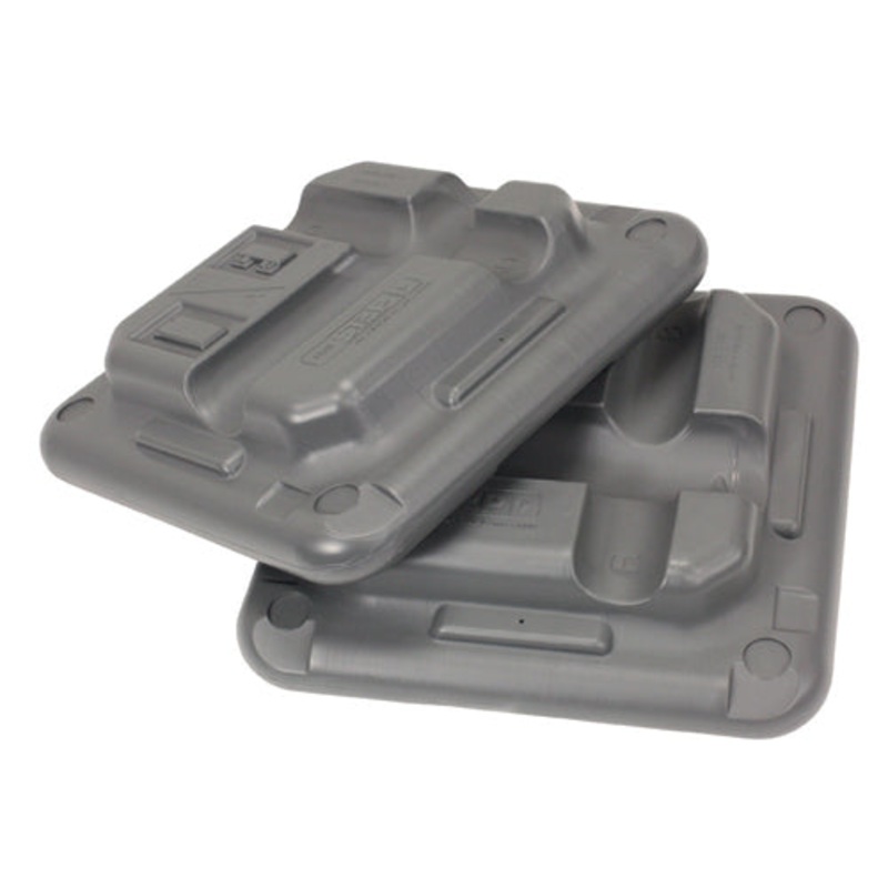 Health Step Risers Only-2  Black  (Set/2)