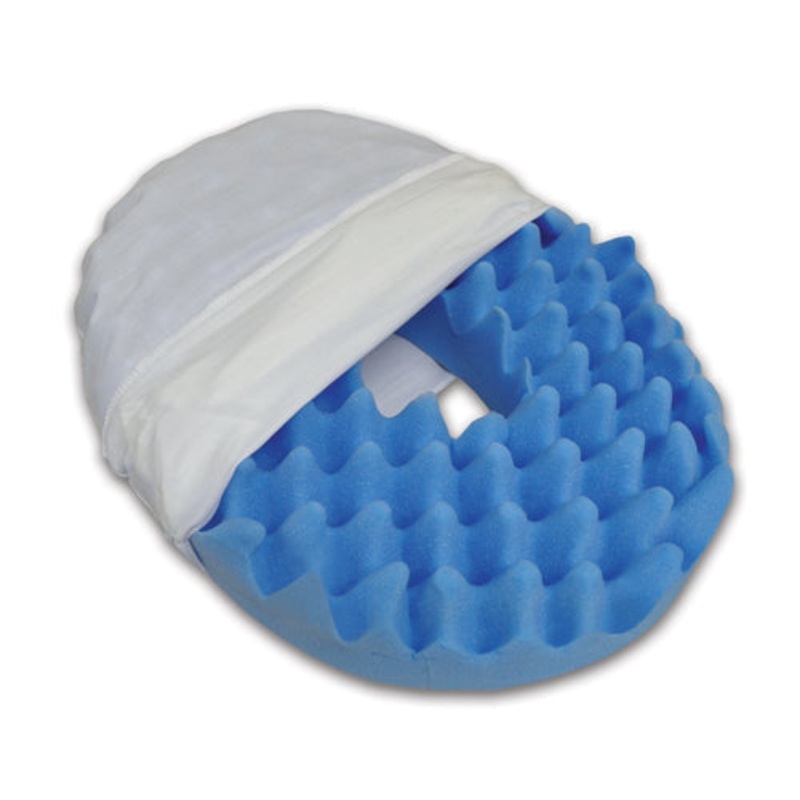 Softeze Ring-Conv Comp Foam 14  x 16-1/4  x 4   White Cvr