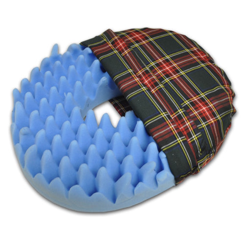 Softeze Ring-Conv Comp Foam 15-3/4 x17-3/4 x4  Plaid Cvr
