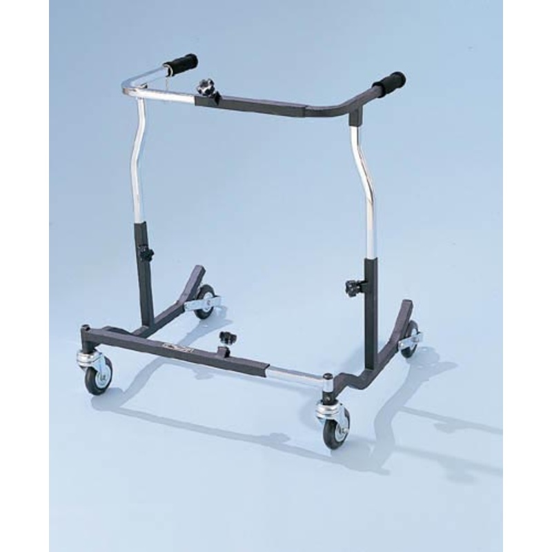 Safety Rolling Walker Black